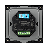 046560 INTELLIGENT ARLIGHT Сенсорная панель SMART-DALI-301-11-1G-4SC-DT6 Черная (230V, встраиваемая, 2.4G) (IARL, IP20 Пластик, 5 лет)