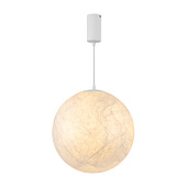 056880 Светильник SP-SILKA-HANG-R400-12W Warm2700 (WH, 330 deg, 230V) (Arlight, IP20, Натуральный шелк, 3 года)