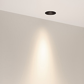 Светильник безрамочный DL-INTRAL-R63-8W Day4000 (Черный RAL9005, 15 deg, 230V) (Arlight, IP20 Металл, 5 лет)