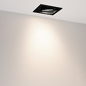 Светильник MS-VORTEX-BUILT-S140x140-30W Day4000 (BK-BK, 50 deg, 230V) (Arlight, IP20 Металл, 5 лет)