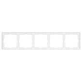 Рамка пластиковая FRM-NOBE-SFPL-5-WH (Arlight, -)