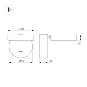 Светильник SP-MILADY-R90-6W Warm3000 (WH, 110 deg, 230V) (Arlight, IP20 Металл, 3 года)