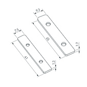 Соединитель профиля LINE-6070-180 Set (Arlight, Металл)