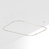 Основание ART-APRIORI-RECTANGLE-SOFT-HANG-4500x3500 (OG) (Arlight, IP20 Металл, 3 года)