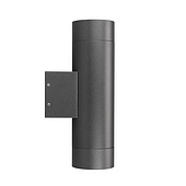 Светильник LGD-RAY-WALL-TWIN-R65-2x12W Warm3000 (GR, 6 deg, 230V) (Arlight, IP65 Металл, 3 года)