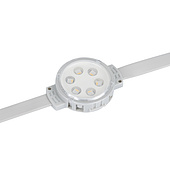Модуль управляемый DMX-B6-D50-30 24V RGBW White (1.8W, IP68, 120 deg) (Arlight, Пластик, 3 года)