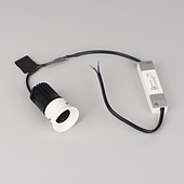 Светильник безрамочный DL-INTRAL-R39-6W Warm3000 (Белый RAL9003, 15 deg, 230V) (Arlight, IP20 Металл, 5 лет)