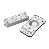 Диммер SMART-DIM-SET-RING (12-24V, 1x8A, ПДУ 2.4G) (Arlight, IP20 Пластик, 5 лет)