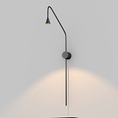 059589 Светильник SP-RINAR-WALL-5W Warm3000 (BK, 36 deg, 230V)  (Arlight, IP20 Металл, 5 лет)