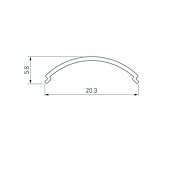 Экран ARH-KANT-H16-2000 Round Clear-PM (Arlight, Пластик)