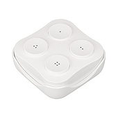 029698 INTELLIGENT ARLIGHT Панель TUYA-228-4-RF-WH-SUF (kinetic, 433MHz) (IARL, IP20 Пластик, 3 года)