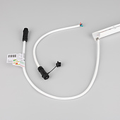 054975 Лента герметичная MOONLIGHT-PRO-TOP-X360-16x16mm 24V RGB (12 W/m, IP67, 10m, wire x2) (Arlight, Вывод боковой, 5 лет)