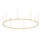 Основание ART-APRIORI-ROUND-ROD-800-R3000 (GD) (Arlight, IP20 Металл, 3 года)