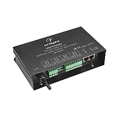 027277 Контроллер HX-SPI-DMX-SL-4P (4096 pix, 220V, TCP/IP, add, ArtNet) (Arlight, IP20 Металл, 2 года)