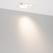 055902 Светильник MS-FLOW-BUILT-S157x85-2x12W Day4000 (WH, 38 deg, 230V) (Arlight, IP20 Металл, 5 лет)