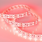 Лента RT 2-5000 24V Red 2x2 (5060, 600 LED, LUX) (Arlight, 26 Вт/м, IP20)