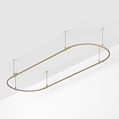 054395 Основание ART-APRIORI-OVAL-ROD-400-3000x1000 (OG) (Arlight, IP20 Металл, 3 года)