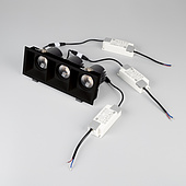 055904 Светильник MS-FLOW-BUILT-S230x85-3x12W Day4000 (BK, 55 deg, 230V) (Arlight, IP20 Металл, 5 лет)