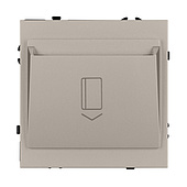 ARL NOBE Выключатель карточный магнитный софт-тач кашемир SWT-CRD-SFPL-CA (250V, 25A) (Arlight, -)