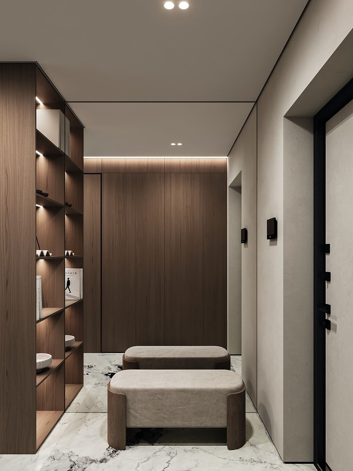 Проект квартиры 149 м2 на Шмитовском 