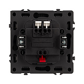 Механизм выключателя двухклавишный непроходной SWT-NOBE-MK02-SFPL-GR (230V, 10A) (Arlight, -)