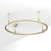 Основание ART-APRIORI-ROUND-ROD-200-R800 (OG) (Arlight, IP20 Металл, 3 года)