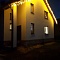 Подсветка частного дома гирляндой "Бахрома" Владимирская область, п.Бег