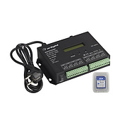 019859 Контроллер HX-803SA DMX (8192 pix, 220V, SD-карта) (Arlight, -)