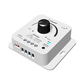 050417 INTELLIGENT ARLIGHT Диммер SMART-PWM-101-32-DIM-SUF (12-48V, 1x8A, 2.4G) (IARL, IP20 Пластик, 5 лет)