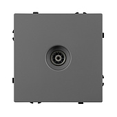 054295 Механизм телевизионной розетки SCT-NOBE-MTV1-SFPL-GR (Arlight, Серый базальт)