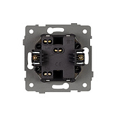 Механизм выключателя одноклавишный проходной SWT-MKP1-PL-BK-V (250V, 10A) (Arlight, -)