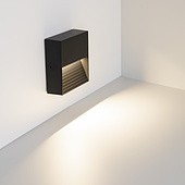 062919 Светильник LGD-RIBONIK-S114x114-5W Day4000 (Черный, 50 deg, 230V) (Arlight, IP65 Металл, 5 лет)