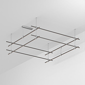 050207 Основание ART-APRIORI-QUADRAT-2-ROD-400-2000x2000 (TN) (Arlight, IP20 Металл, 3 года)