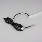050612 Лента герметичная NOVA-SIDE-PU-B84-12x20mm 24V RGB-Day (15 W/m, IP68, 1m, wire x1) (Arlight, Полиуретан)