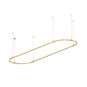 054525 Основание ART-APRIORI-OVAL-HANG-4000x1000 (GD) (Arlight, IP20 Металл, 3 года)