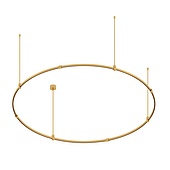 048484 Основание ART-APRIORI-ROUND-ROD-400-R1500 (GD) (Arlight, IP20 Металл, 3 года)