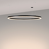 Светильник SP-DIAMOND-R850-40W Warm3000 (BK, 45 deg, 230V, TRIAC) (Arlight, IP20 Металл, 5 лет)