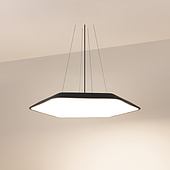 Светильник SP-TIARA-SLIM-HANG-H50-L800x720-75W Day4000 (BK, 160 deg, 230V) IP33 (Arlight, Металл)