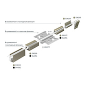 Профиль SL-BEVEL-H10-F14-2000 ANOD BLACK (Arlight, Алюминий)