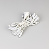 Светодиодная гирлянда ARD-STRING-CLASSIC-6000-WHITE-40LED-LIVE RGB-SPI (12V, 26W) (Ardecoled, IP65)