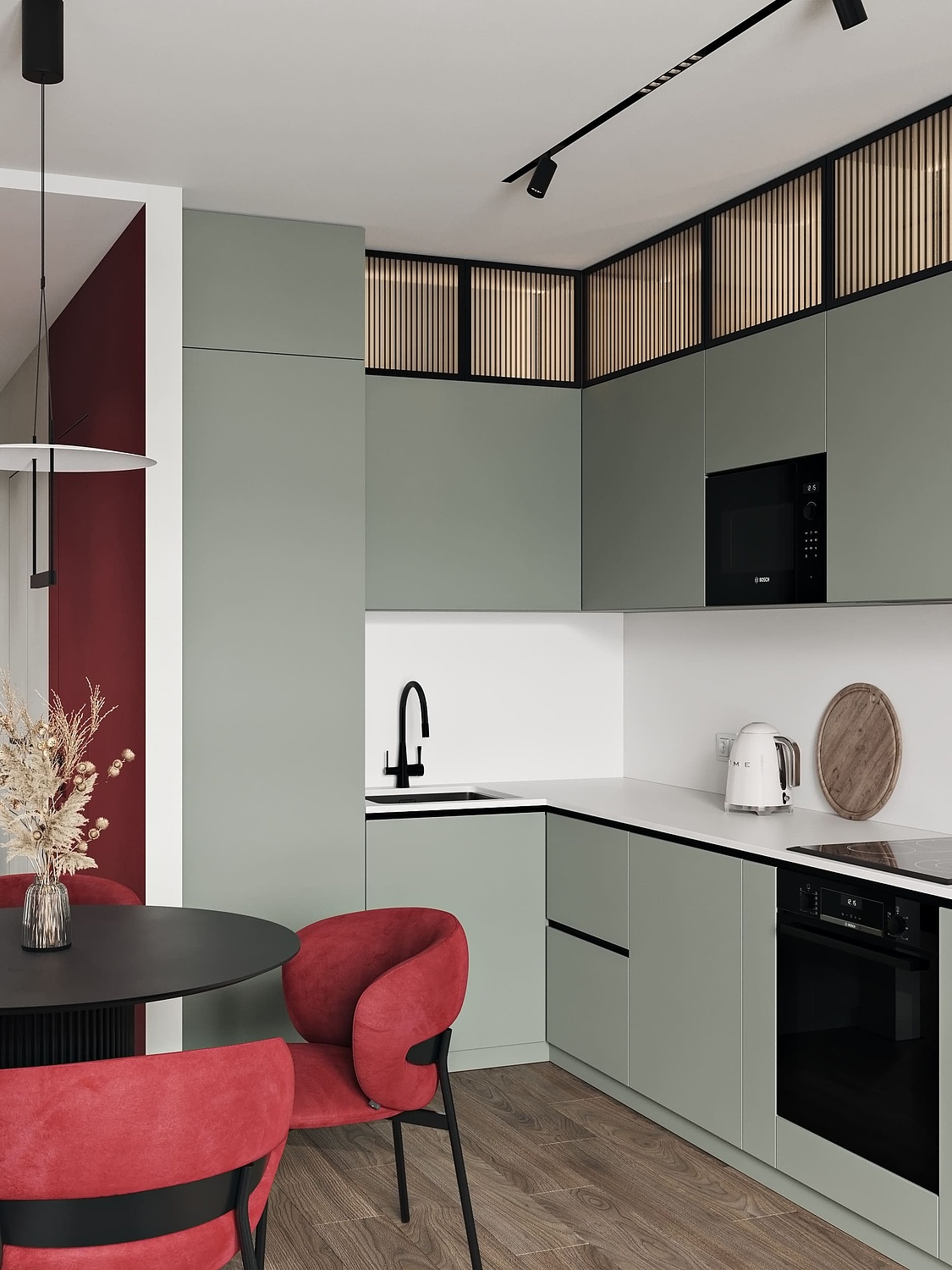 Подсветка трехкомнатной квартиры в ЖК Академика Павлова, Москва