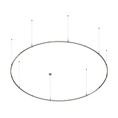 Основание ART-APRIORI-ROUND-HANG-R3000 (TN) (Arlight, IP20 Металл, 3 года)