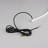 050587 Лента герметичная NOVA-TOP-PU-A120-16x15mm 24V White7200 (10 W/m, IP68, 1m, wire x1) (Arlight, Полиуретан)