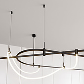 049273(1) Светильник ART-APRIORI-TUBE-ELASTIC-R38-L1000-12W Warm3000 (Черный, 360 deg, 48V) (Arlight, -)