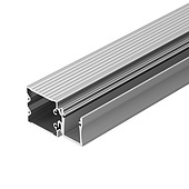 Профиль с экраном ALU-BASE-WH28-2000 ANOD+FROST (Arlight, Металл)