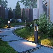 065044 Светильник ландшафтный LGD-TIKTON-10W Warm3000 (Графит, 70 deg, 230V) (Arlight, IP65 Бетон, 3 года)