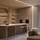 Профиль LINE-2525-2000 ANOD (Arlight, Алюминий)