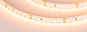 Лента RT-A120-8mm 24V Warm2400 (9.6 W/m, IP20, 2835, 5m) (Arlight, Открытый)