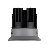 065361 Светильник безрамочный DL-INTRAL-R63-8W Day4000 (Серый RAL7045, 50 deg, 230V) (Arlight, IP20 Металл, 5 лет)