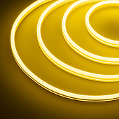 Гибкий неон GALAXY-1206-5000CFS-2835-100 12V Lemon (12x6mm, 12W, IP67) (Arlight, 12 Вт/м, IP67)
